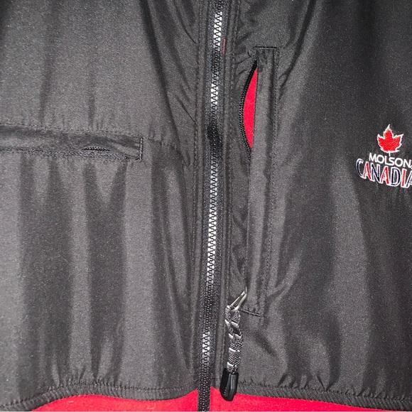 Men’s XL COLORADO TIMBERLINE Thick Red Fleece Coat MOLSON CANADIAN EXCELLENT - Picture 10 of 15